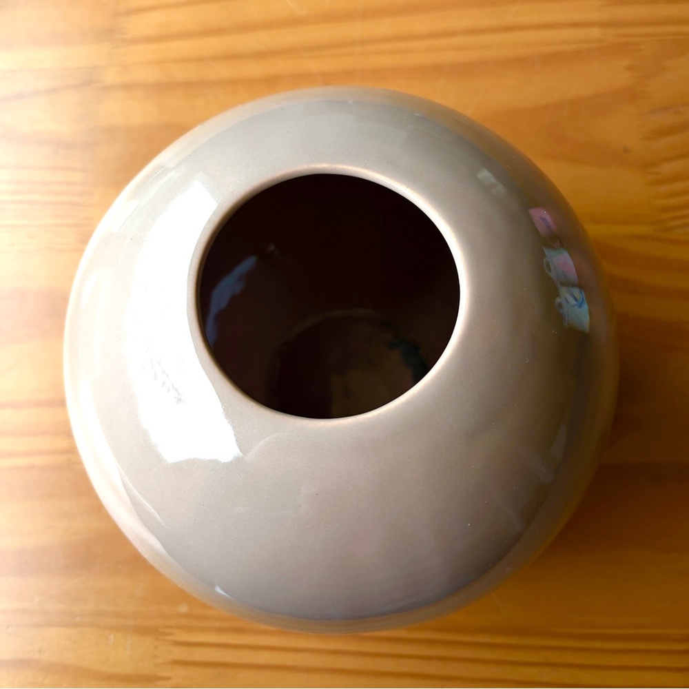 Vintage Haeger orb vase - Picture 3 of 9